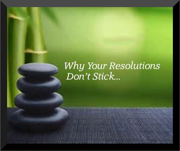 Why Your Resolutions Don’t Stick…