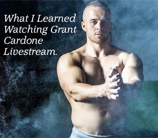 What I learned Watching Grant Cardone Live stream